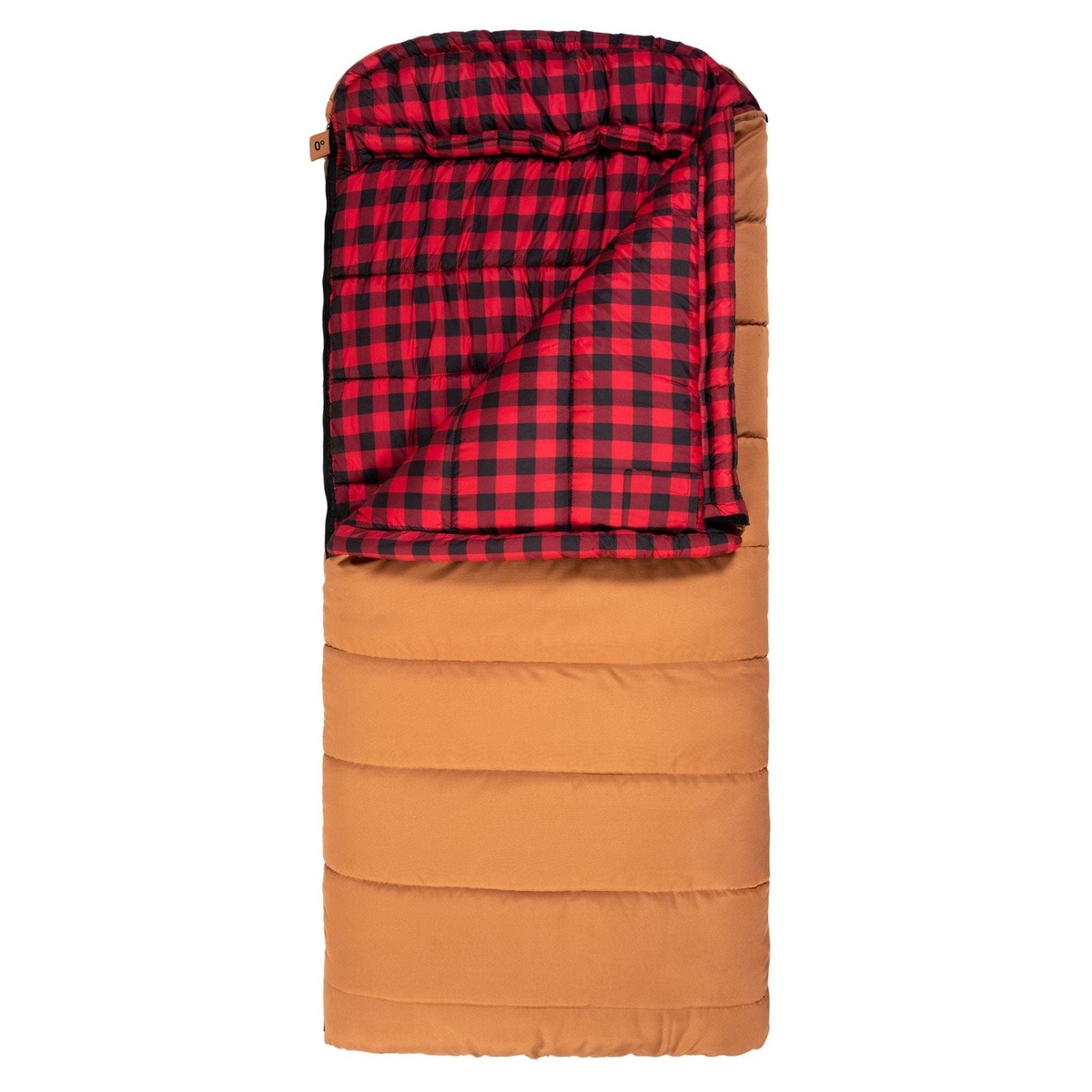 Teton Sports Bridger -18c/0f Canvas Sleeping Bag in Pecan and Fox