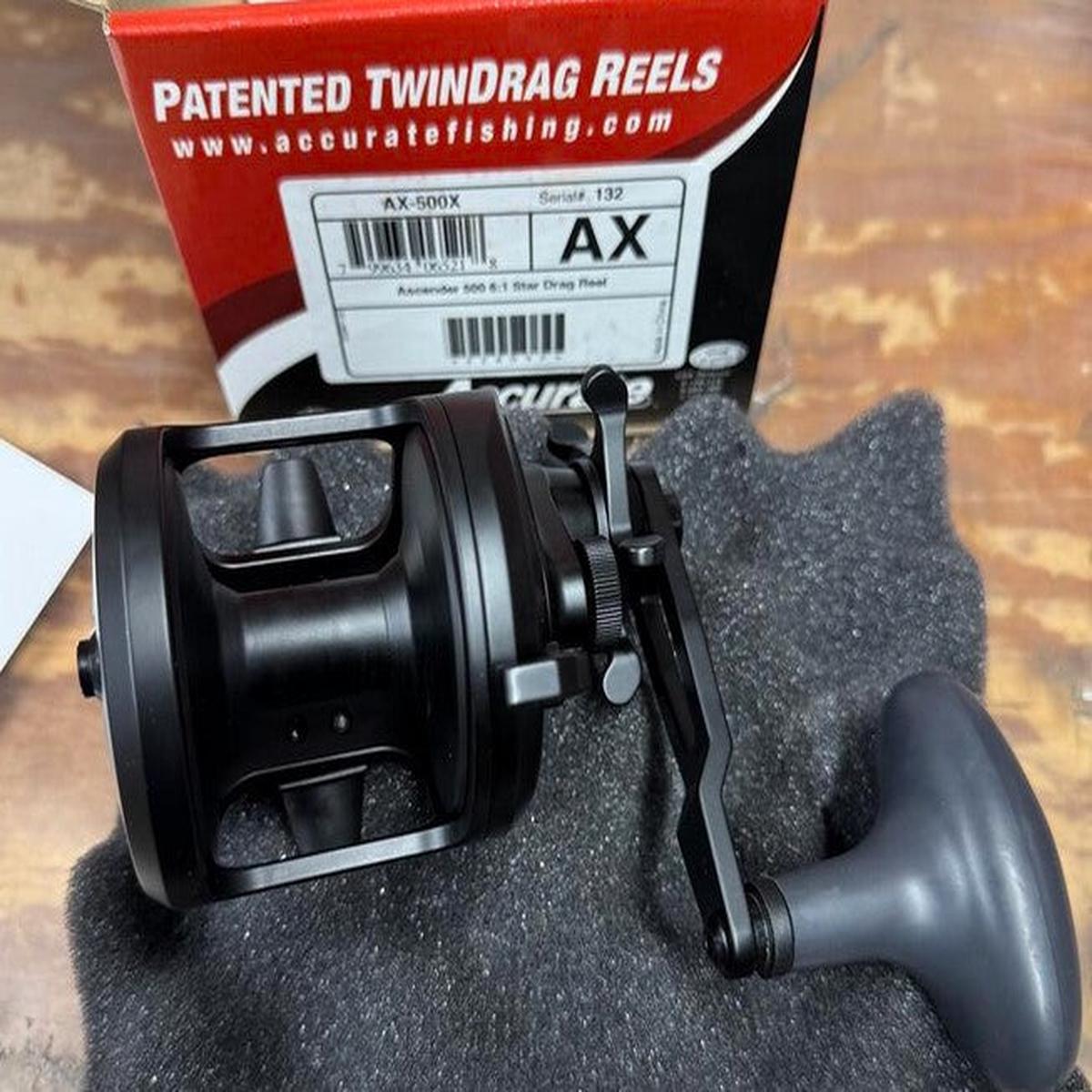 Accurate Ascender AX-500X 6:1 Star Drag Reel Conventional Reel