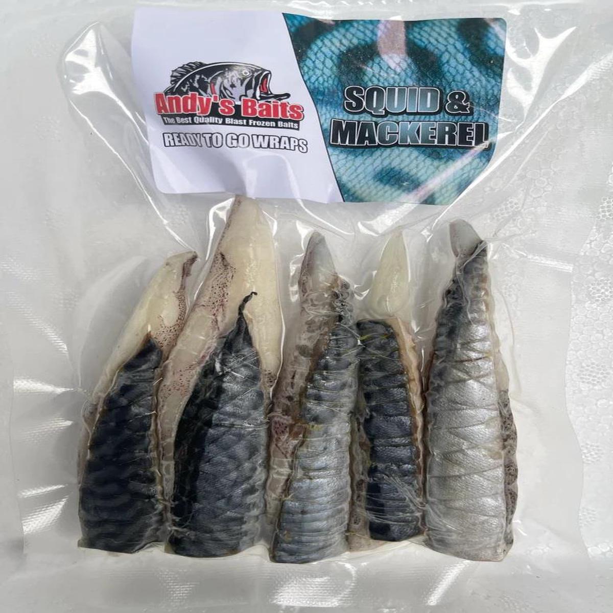 Gerrys Frozen Squid and Prawn Wraps
