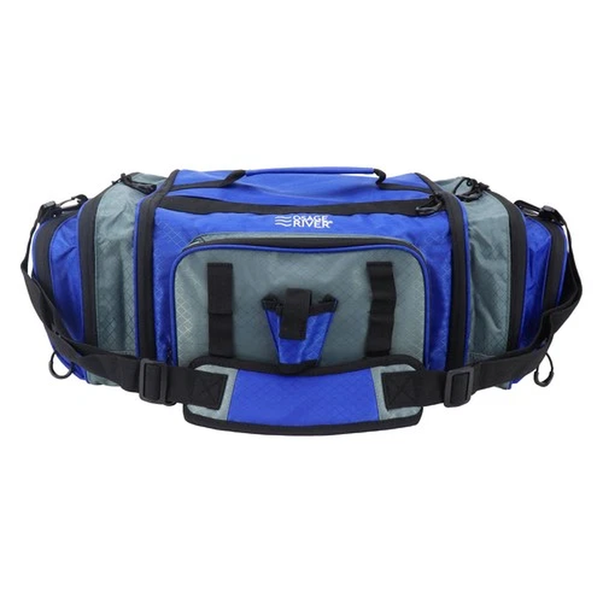 Osage River Elite Tackle Bag, Ripstop Large Soft Sided Bag Pliers Holder, Ash