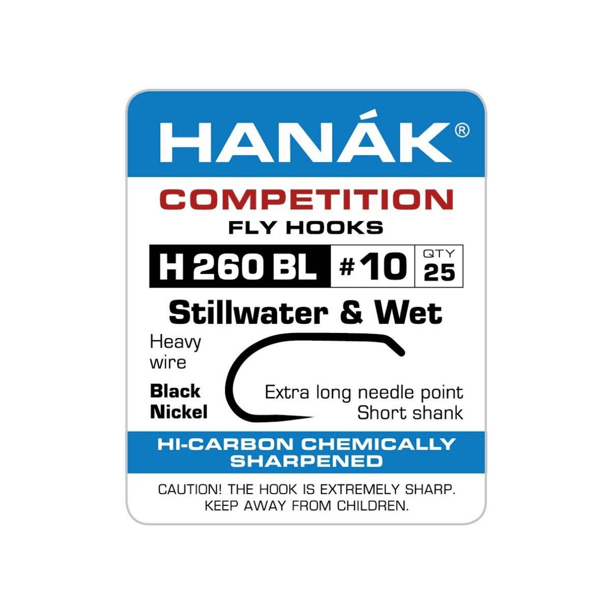 Hanak 260 BL Stillwater-Wetfly (Heavy Wire Nymph) Hook