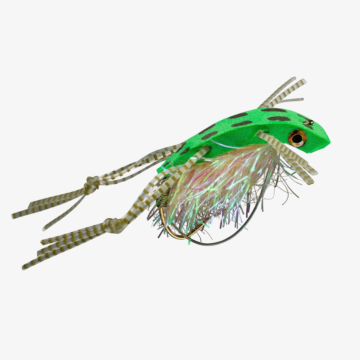 Leopard Shimmy Frog - Size 3/0