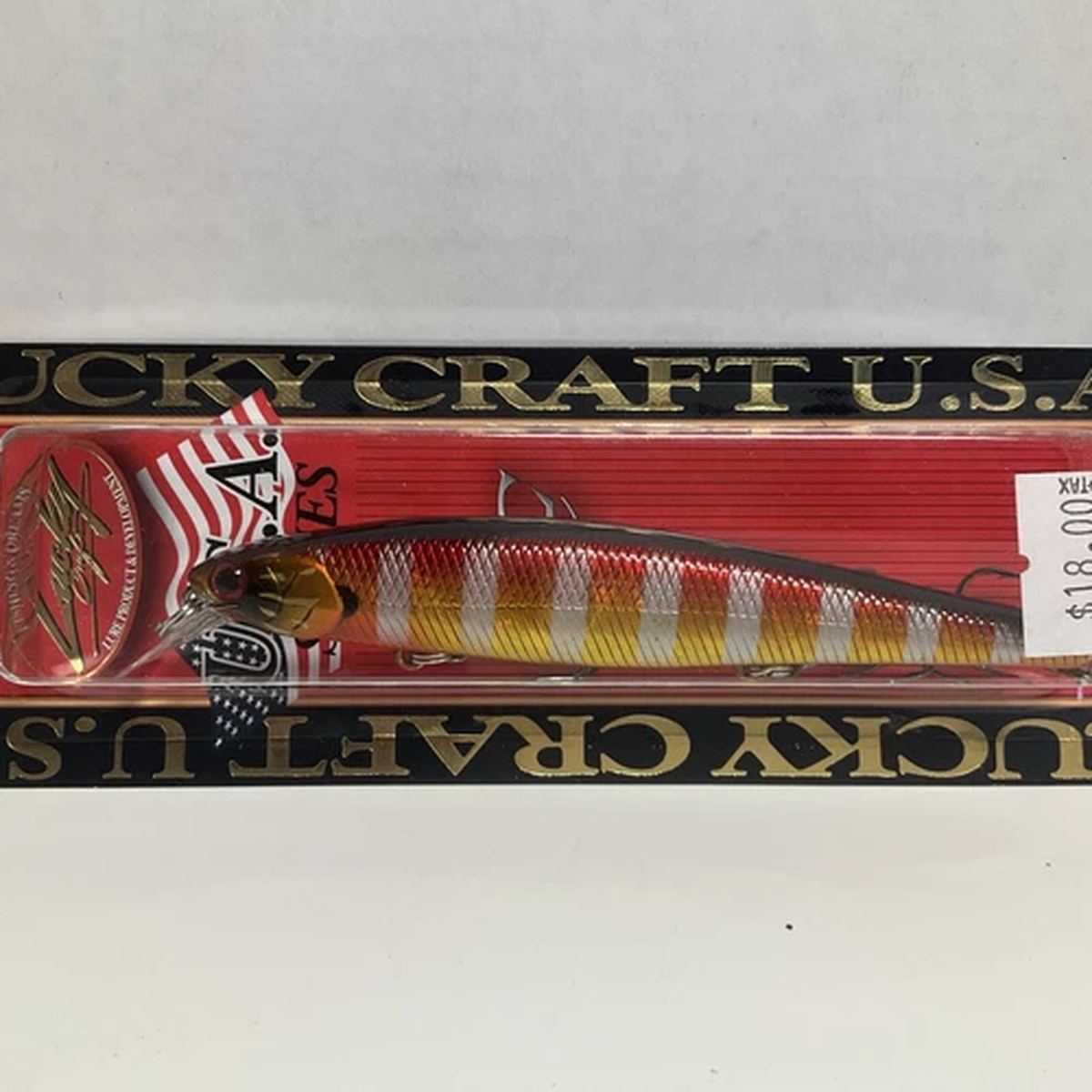 Lucky Craft Lures Slender PO112MR Suspending Maguma Heat Up Gill