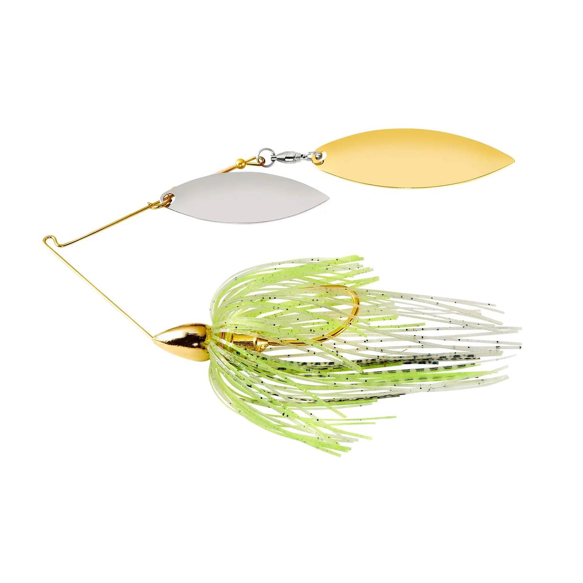 War Eagle Gold Spinnerbait Double Willow - 3/8oz Spot Remover