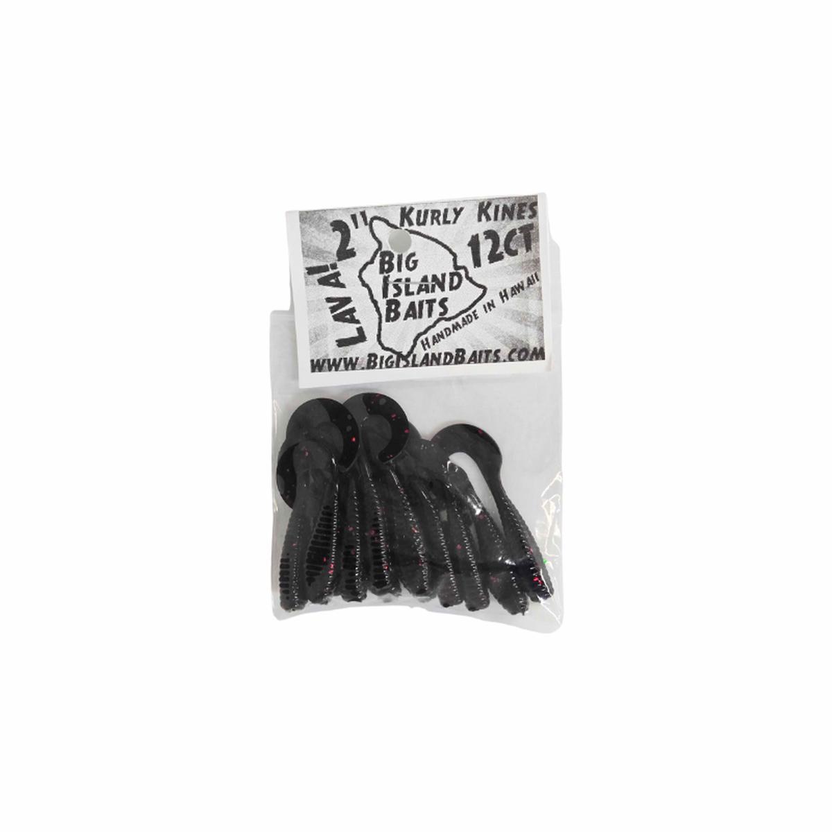 BIG ISLAND BAITS KURLY KINES LAVA LURE