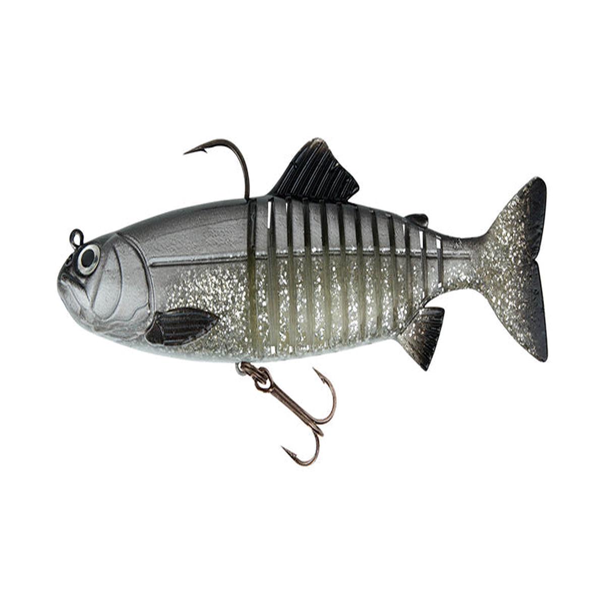 Fox Rage Ultra UV Replicant Jointed 18cm 80g Silver Baitfish