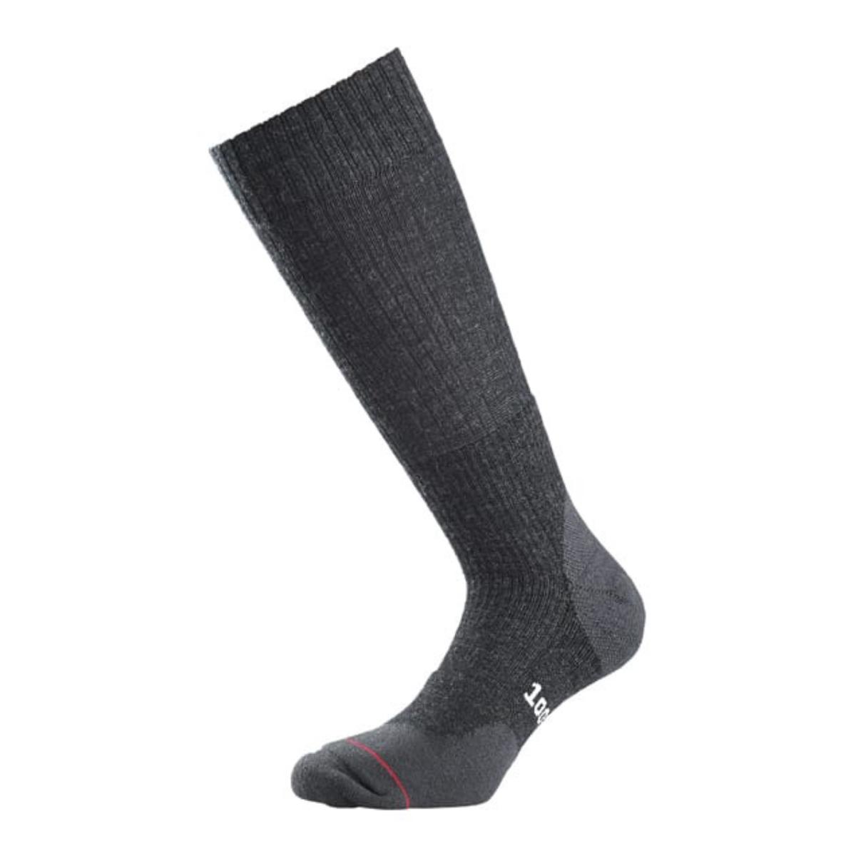 1000 Mile Men's Fusion Antiblister Tactel Merino Blend Double Layer Socks (Charcoal)