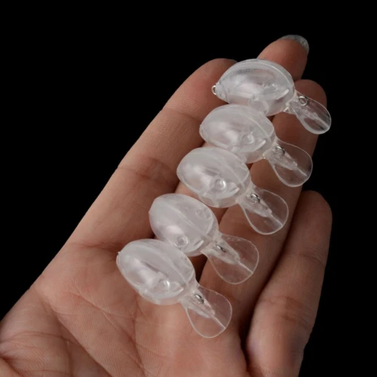 10PCS 3.2CM/1.5G Unpainted Blank Fishing Lure Wobbler Crankbait Fishing Tackle