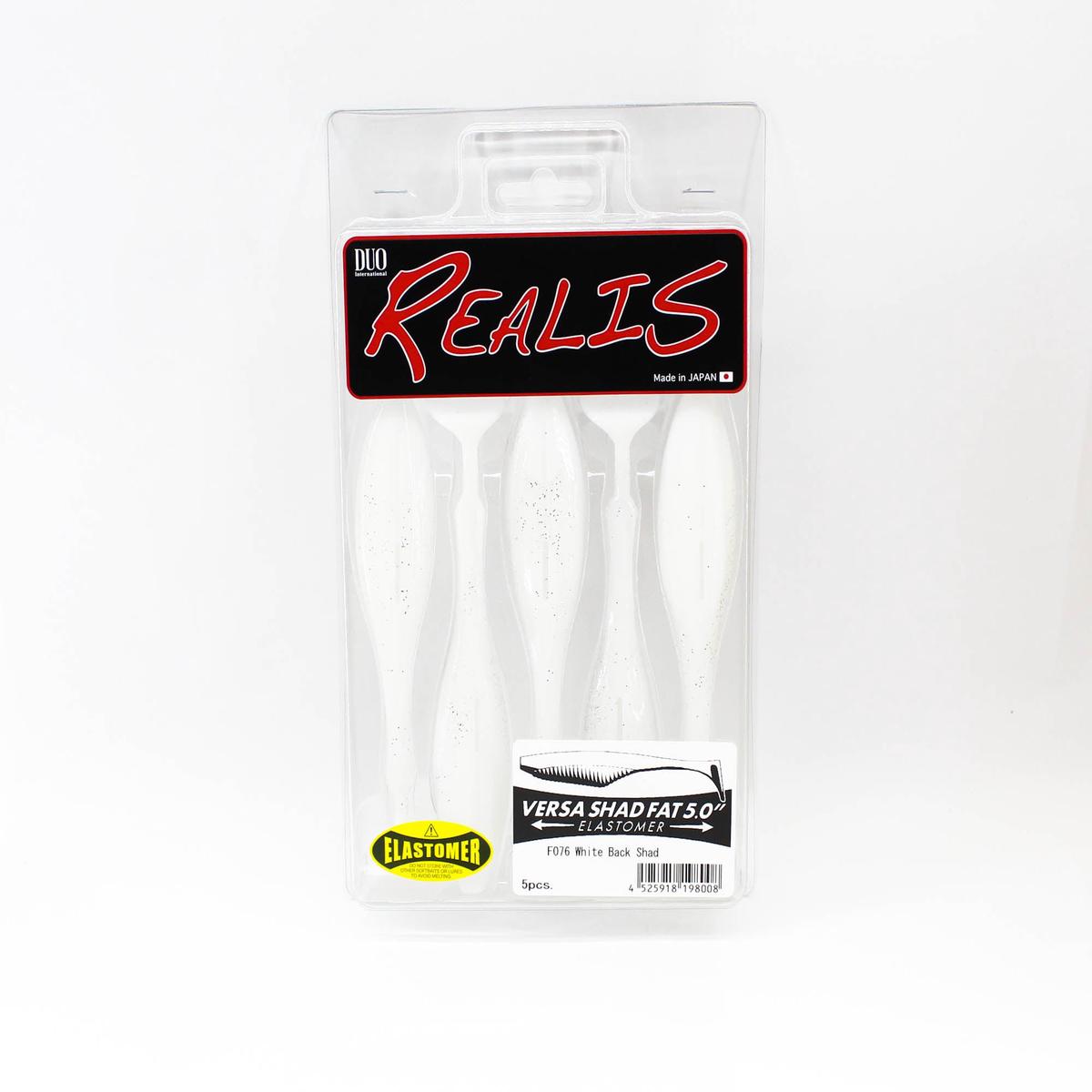 Duo Soft Lure Versa Shad Fat 5 Inch Elastomer F076 (8008)