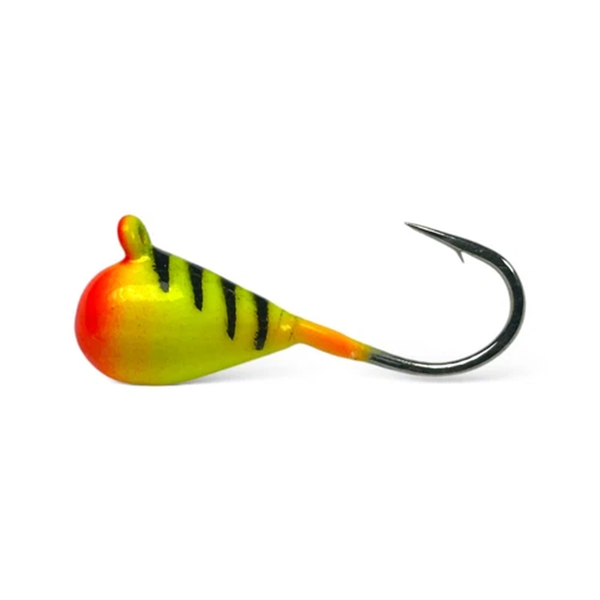 Ice Cold Pro, Tungsten Ice Fishing Jigs Bright Fire Tiger (3mm)