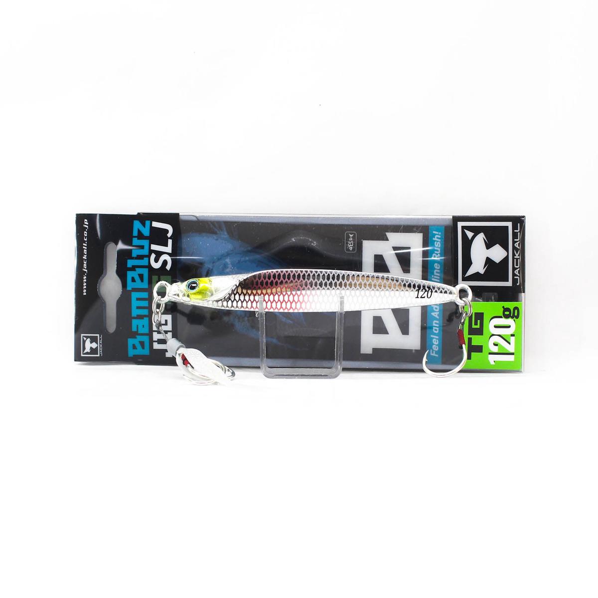 Jackall Metal Jig Bambluz SLJ TG Tungsten 120 grams Flashing Shirasu (8128)