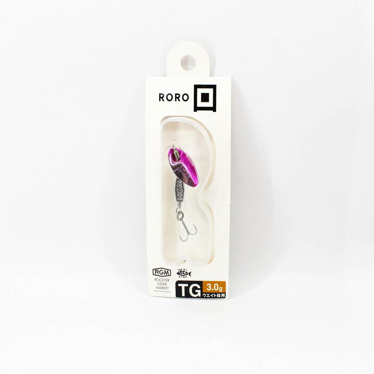 Jackall RGM Roro 3 grams Spinner Sinking Lure Pink Silver (1286)