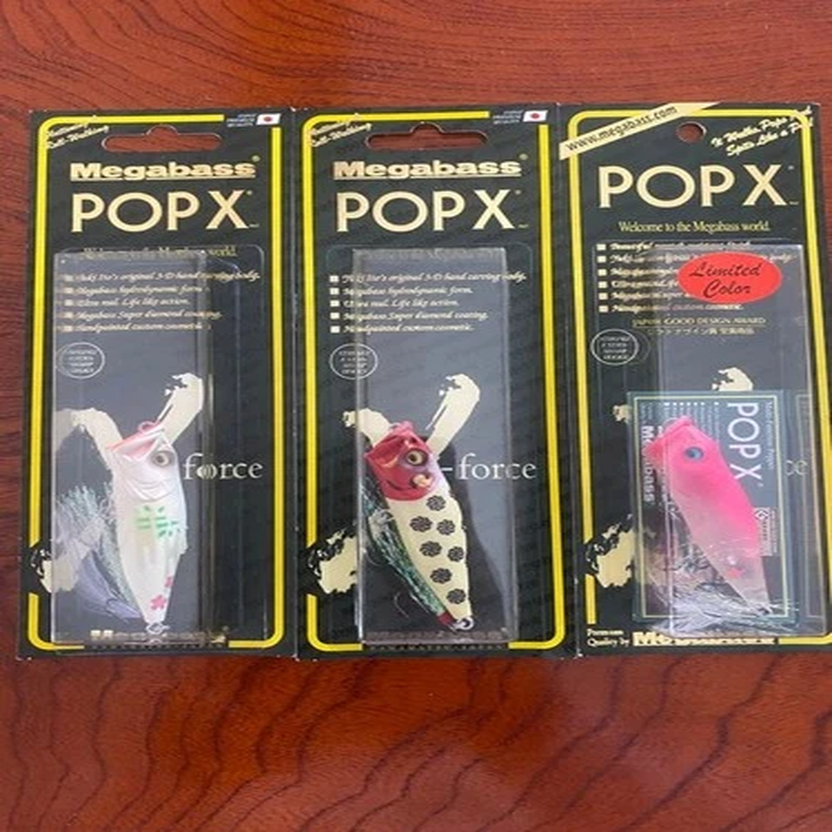 Megabass POP X Limited Lure - Collectible, New, Rare Colors, Fishing Gear