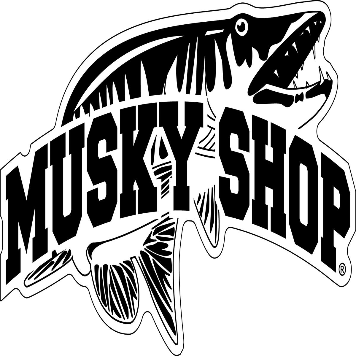 Musky Shop Outdoor Boat Carpet Graphics Black