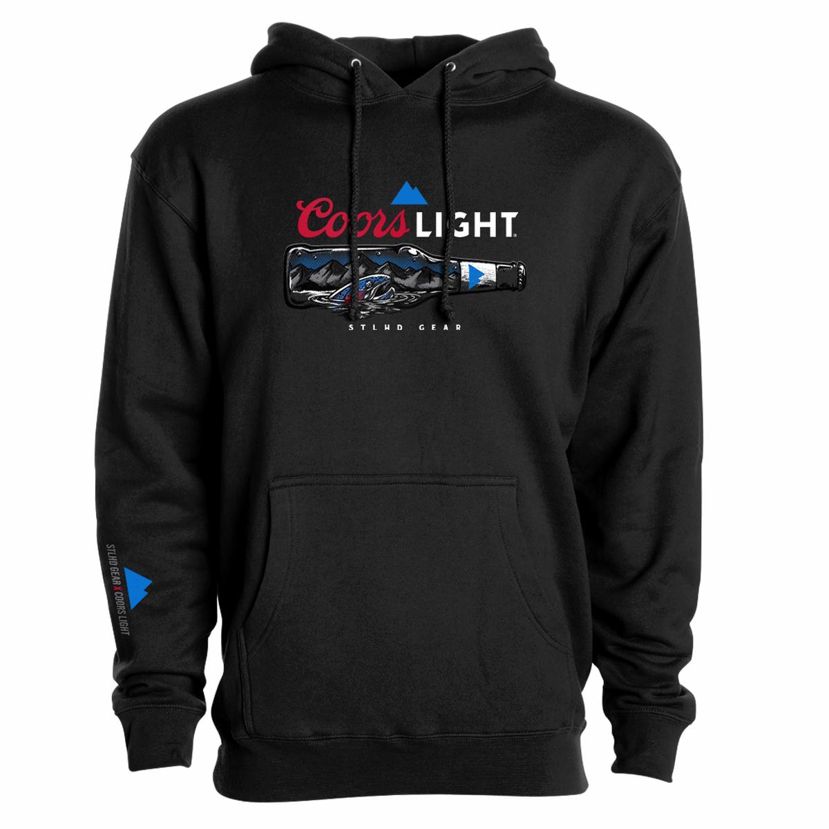 STLHD Mens X Coors Light Bottlescape Premium Hoodie