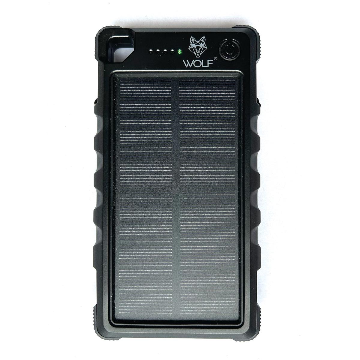 Wolf SPB-10 Solar Powerbank - Black Edition