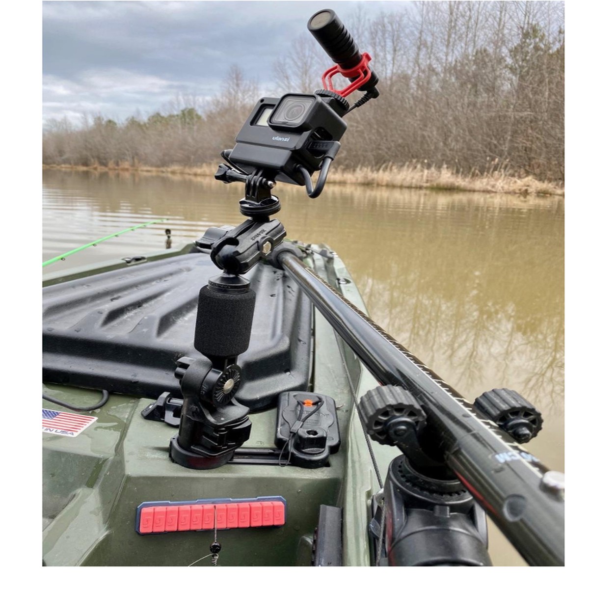 Yak Attack PanFish Portrait Pro Camera Mount