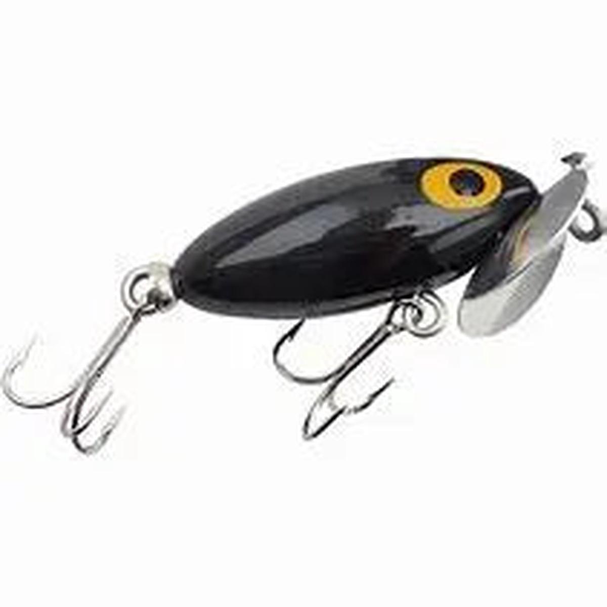 Arbogast Jitterbug - 1/4oz Black