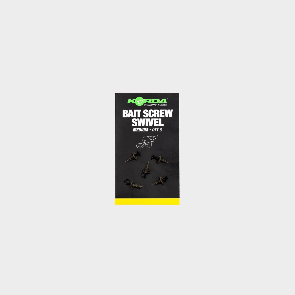 Bait Screw Fishing Swivel Medium