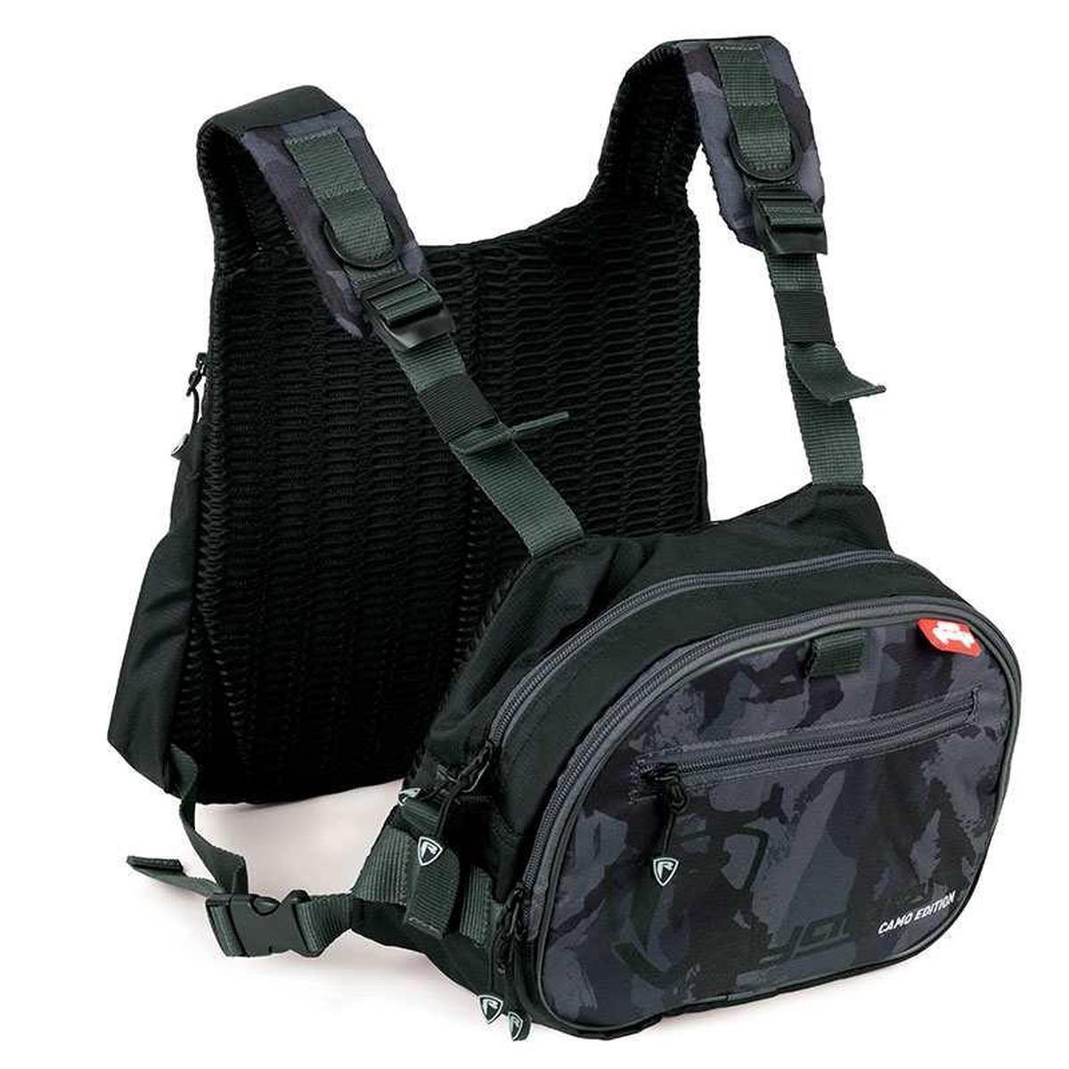Fox Rage Camo Tackle Vest Inc 2x Sml