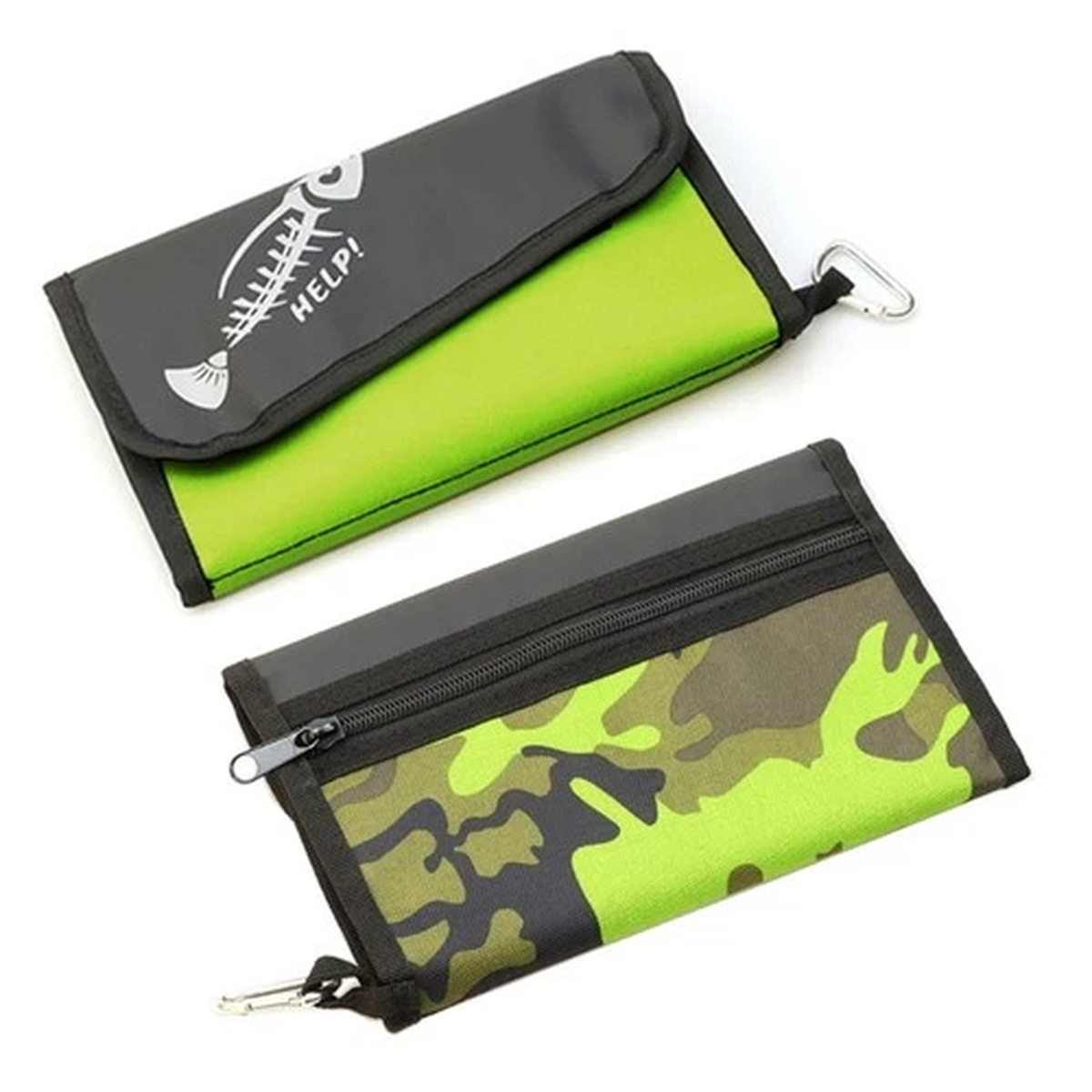 Froiny Fishing Lure Storage Bag Waterproof Fishing Baits Fishing Tackle Wallet