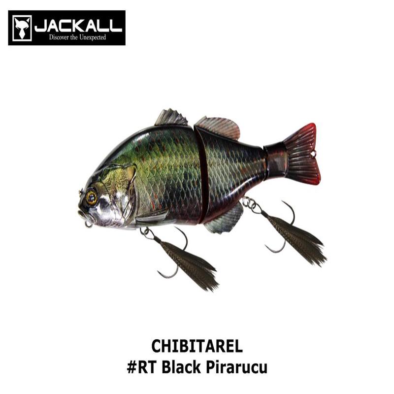Jackall CHIBITAREL #RT Black Pirarucu