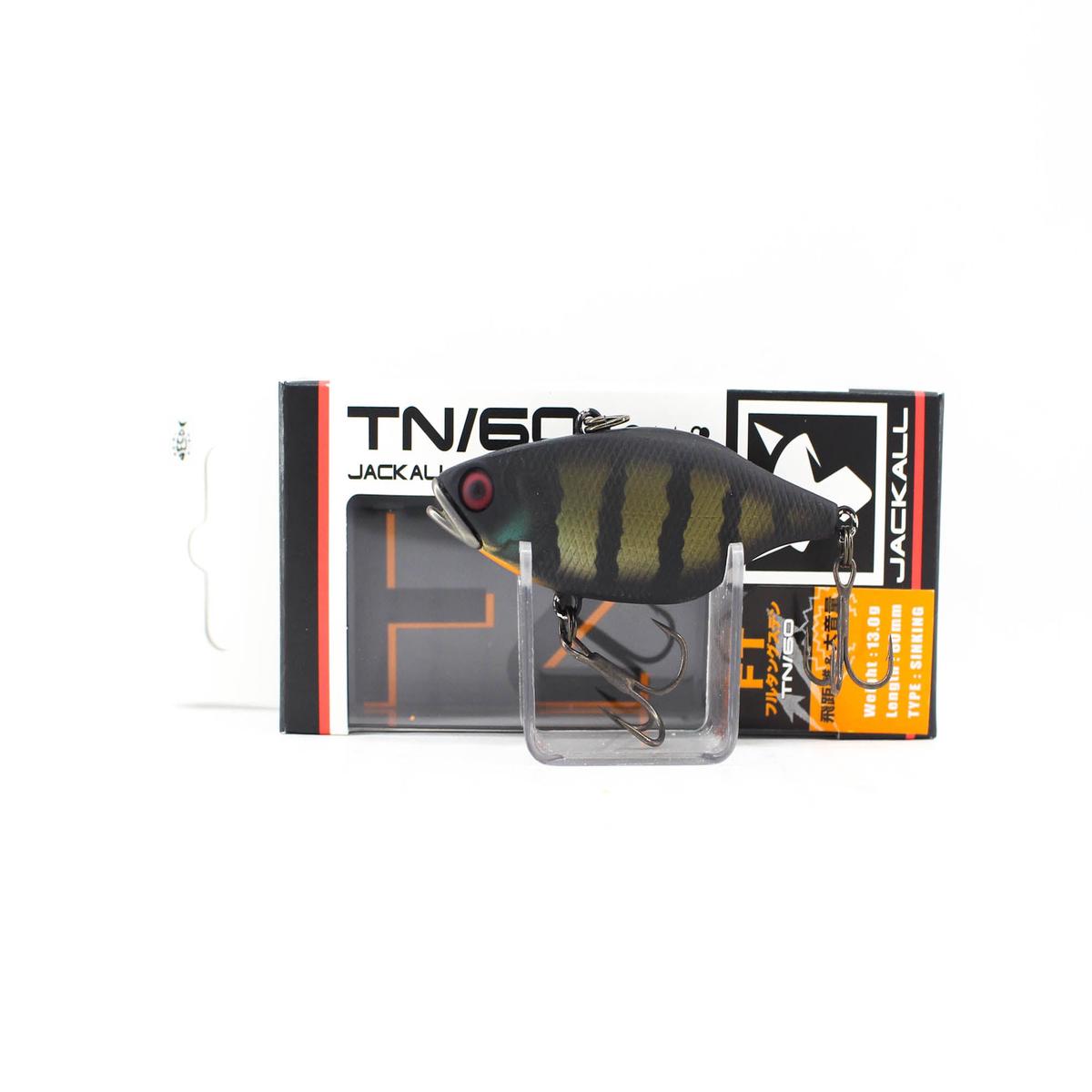 Jackall TN 60 Full Tungsten Vibration Lure Black King Gill (6006)