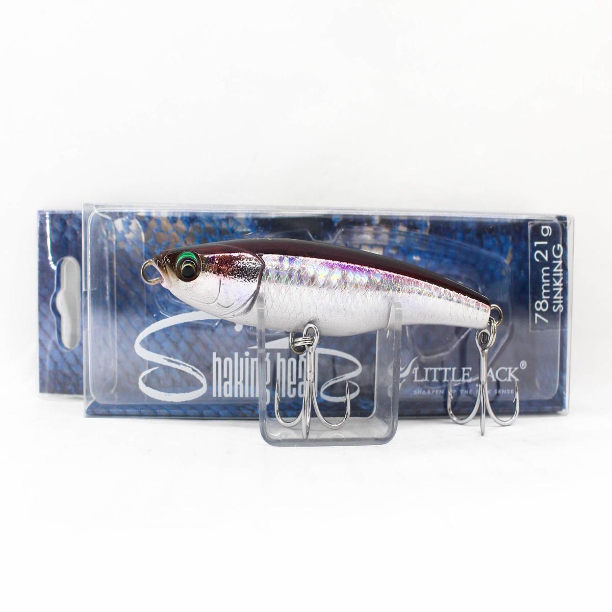 Little Jack Shaking Heads 78mm 21 grams Sinking Lure 07 (8065)