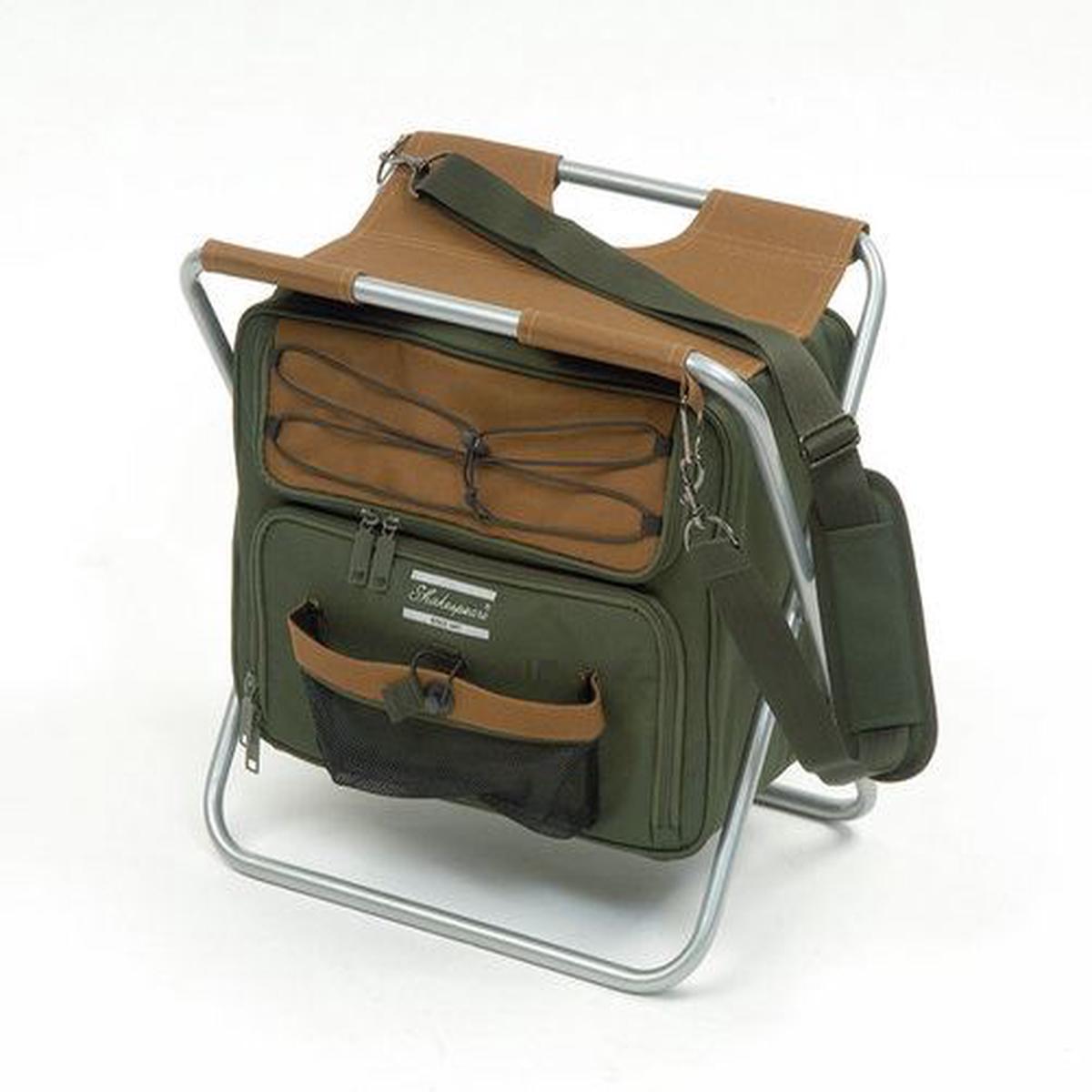 Shakespeare Folding Stool With Cooler Bag