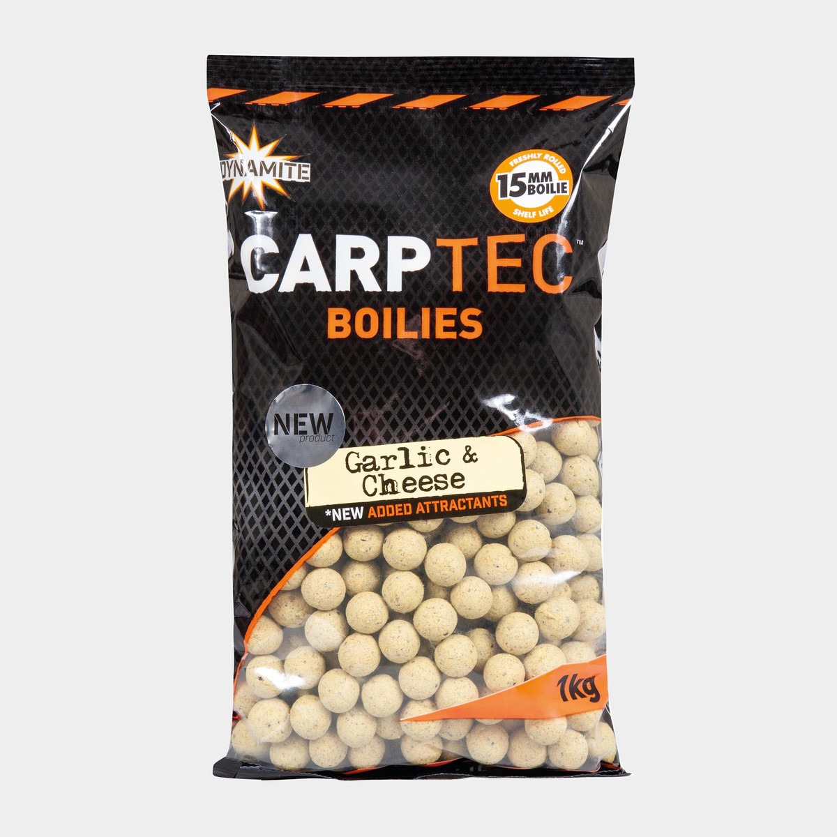CarpTec Garlic and Cheese Boilies (15mm)