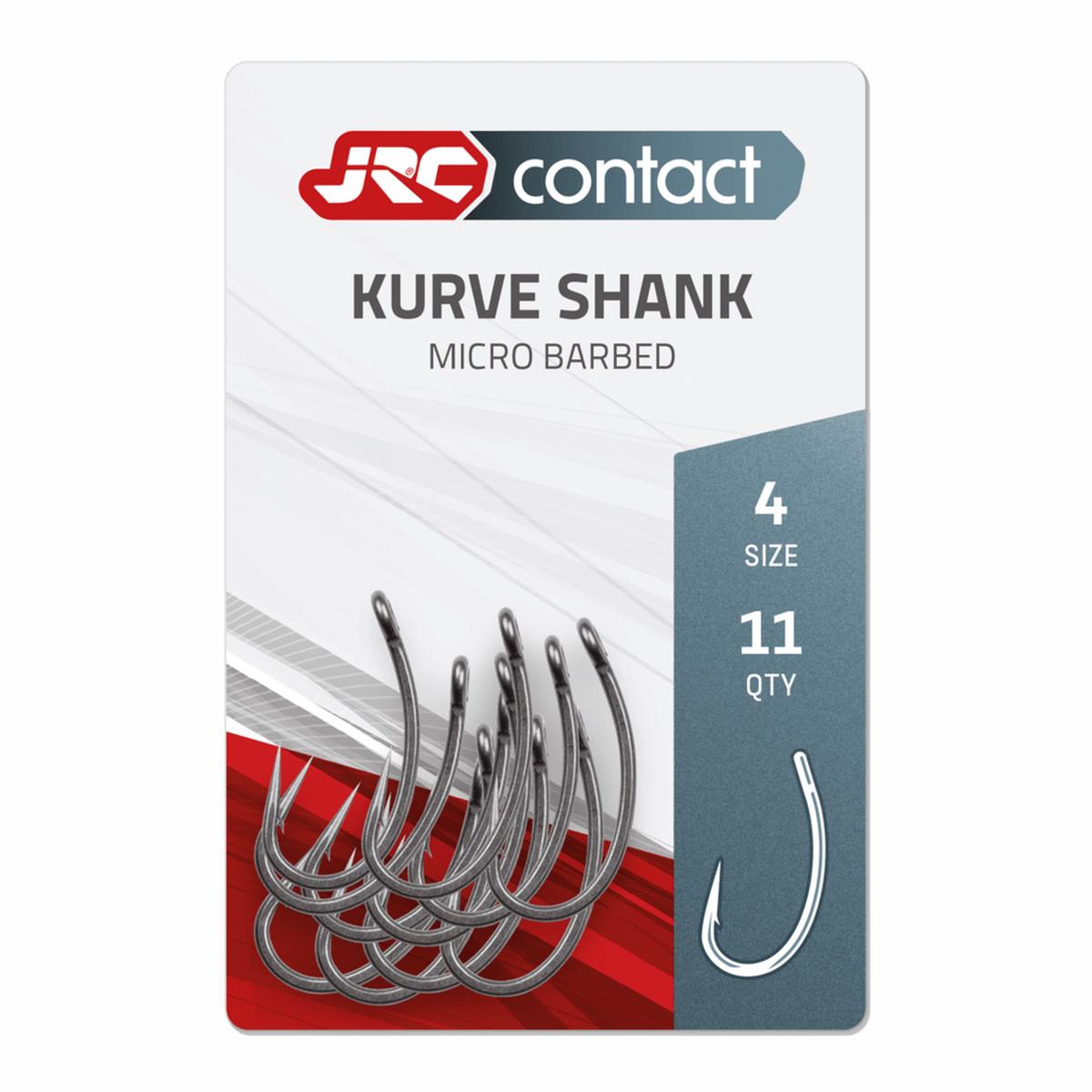 JRC Kurve Shank Carp Hooks - 11pcs