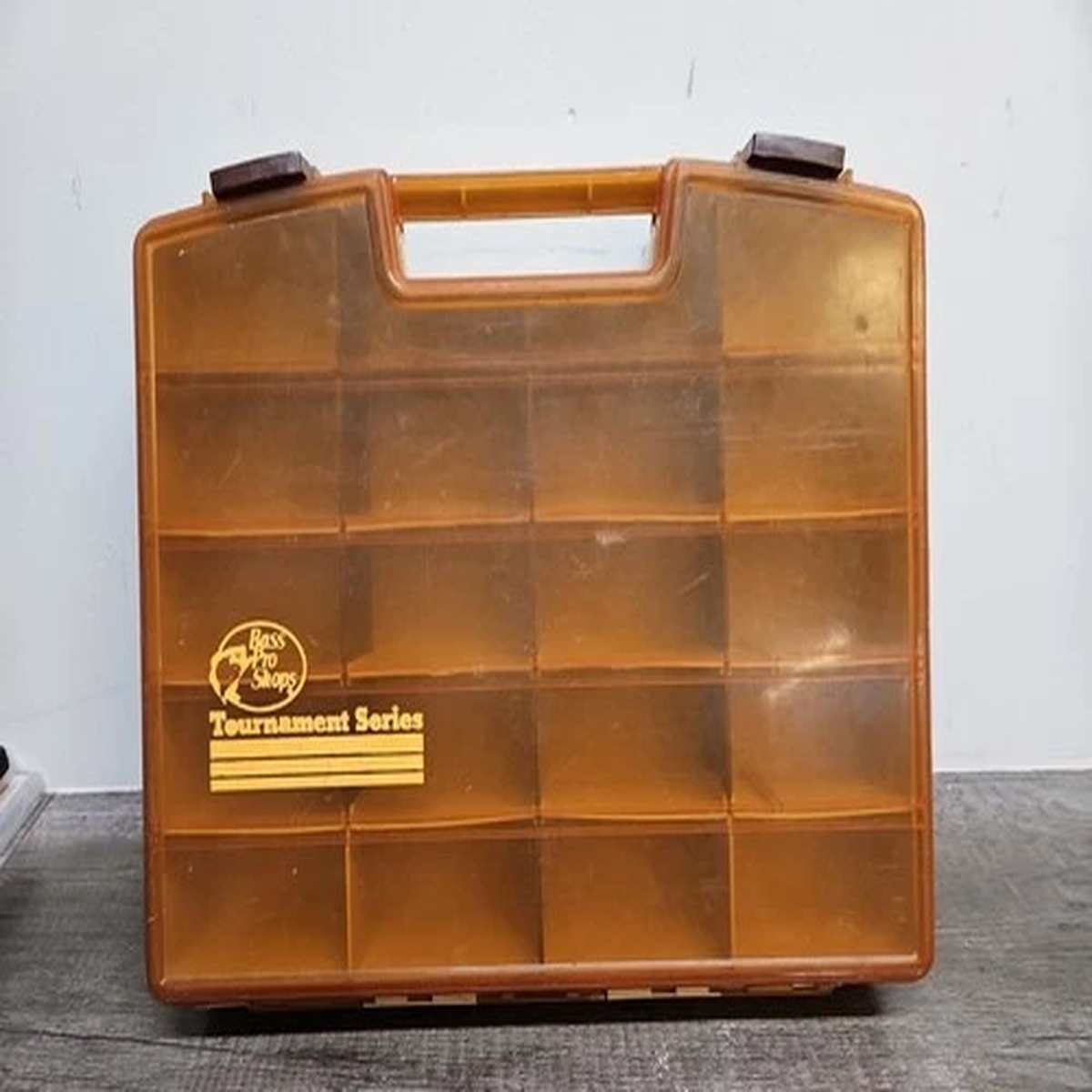 Bass Pro Shops Tournament Series Amber Tackle Box