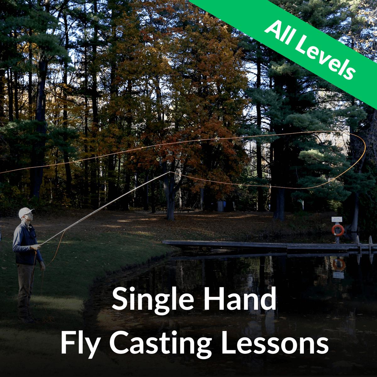 Drift Outfitters - Single Hand Fly Casting Lessons