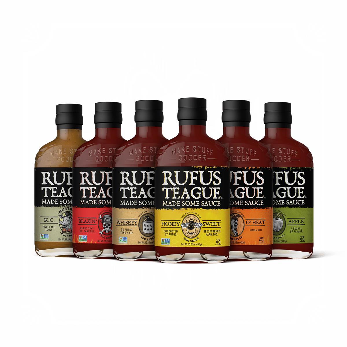 Rufus Teague BBQ SAUCE VARIETY PACK