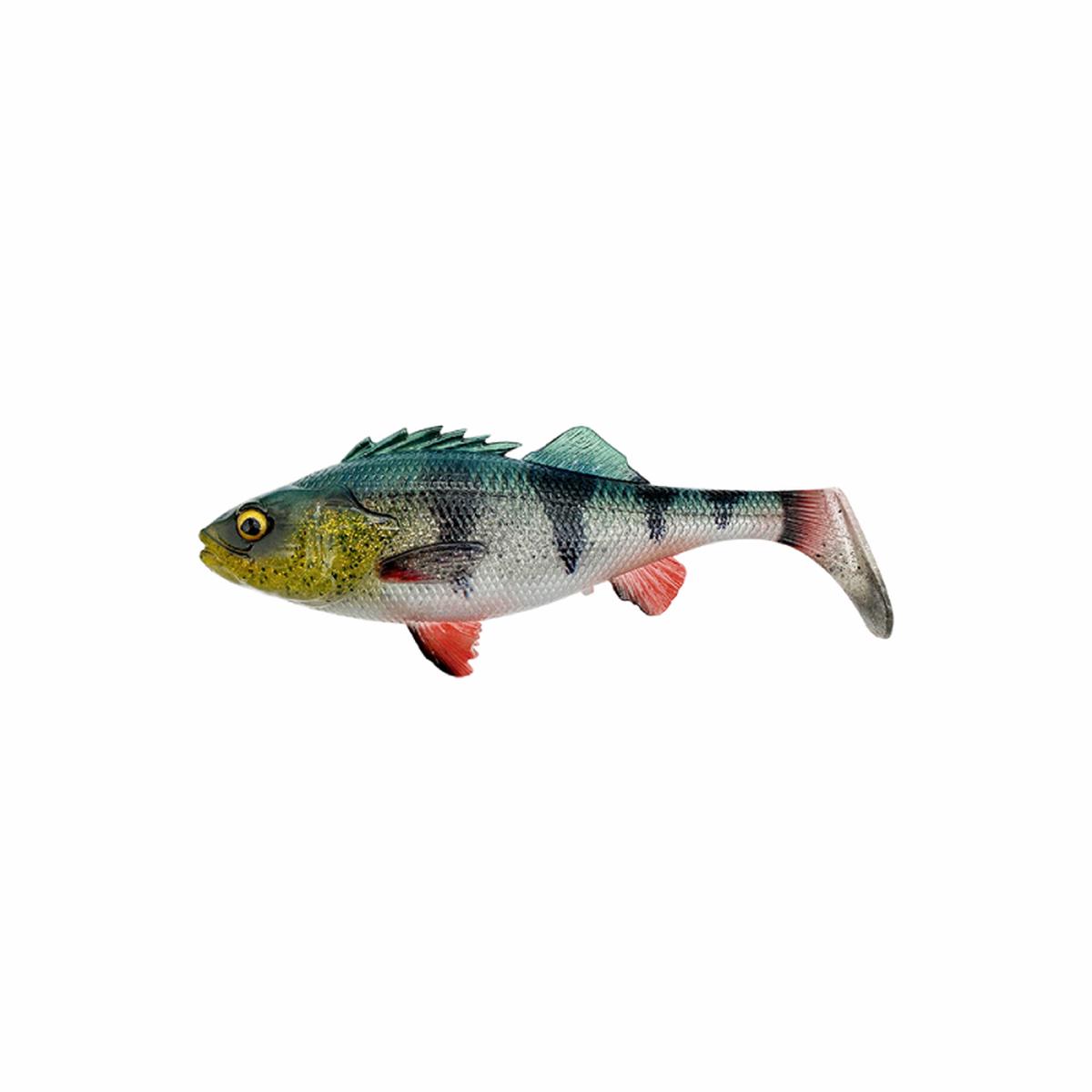 Savage Gear 4D Perch Shad 17.5cm 68g Green Silver