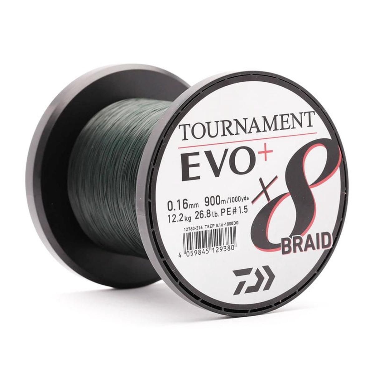 DAIWA TN X8 Braid EVO+ 900m Dark Green