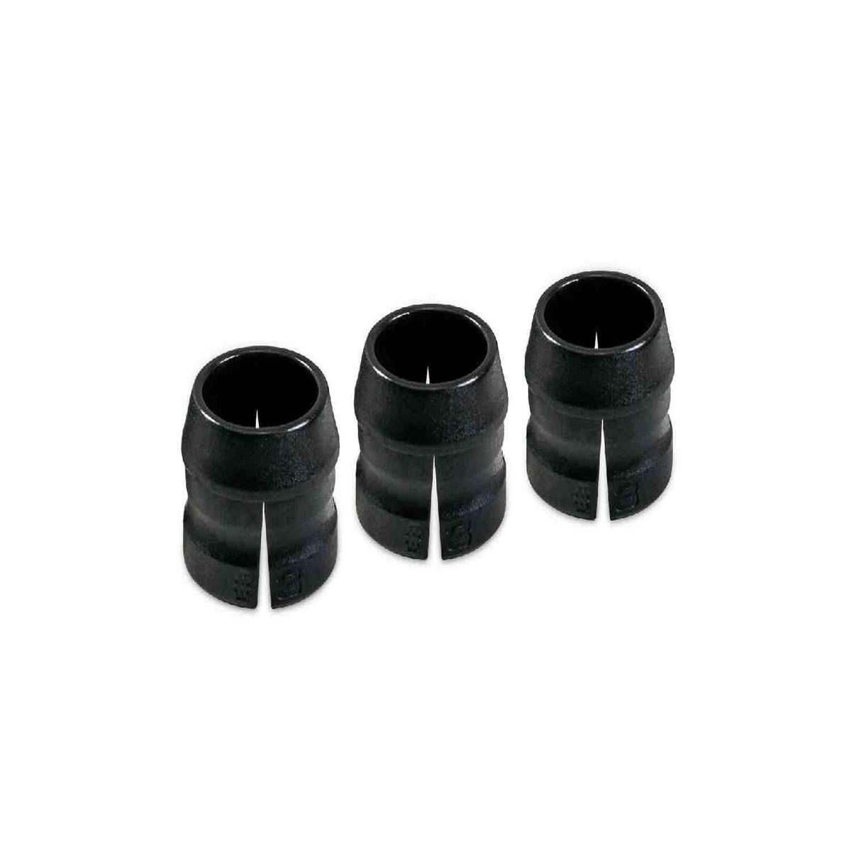 Guru No 3 Section Nose Cone Black x3 pcs
